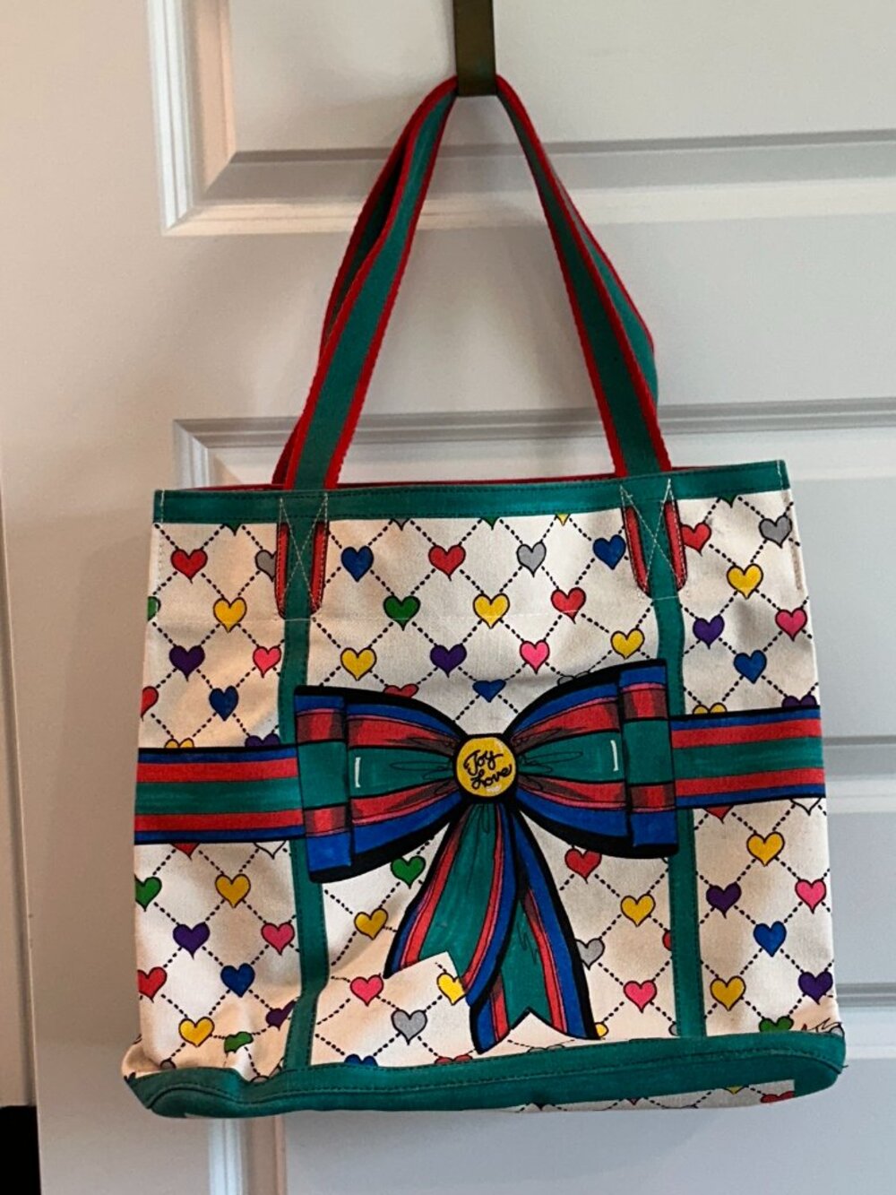Brighton Lulu the Elf Love and Joy Tote